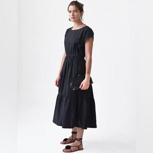 Chic Black Midi Dress